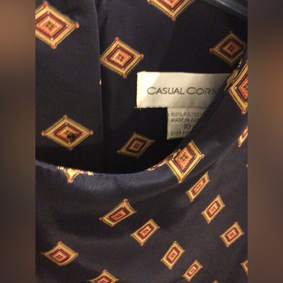 Vintage Casual Corner blouse skirt set size 10 - Picture 5 of 11